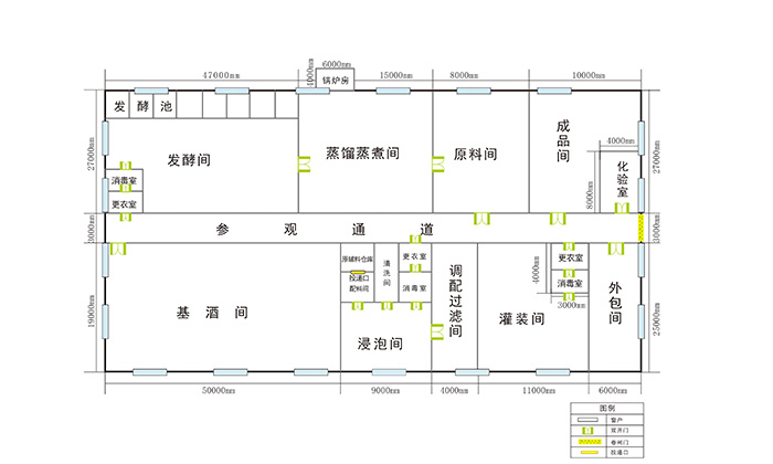 2019用蒸汽釀酒設(shè)備開酒廠，廠房這樣布局更省錢!-05